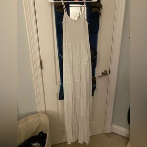 White Maxi Dress from Brandy Melville